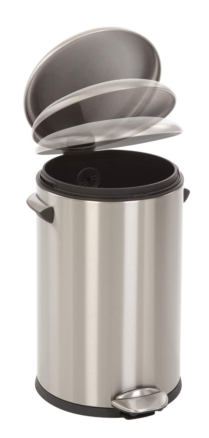 Belle Deluxe Thùng rác đạp chân 12L Inox mờ