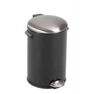 Belle Deluxe Thùng rác đạp chân 12L Đen
