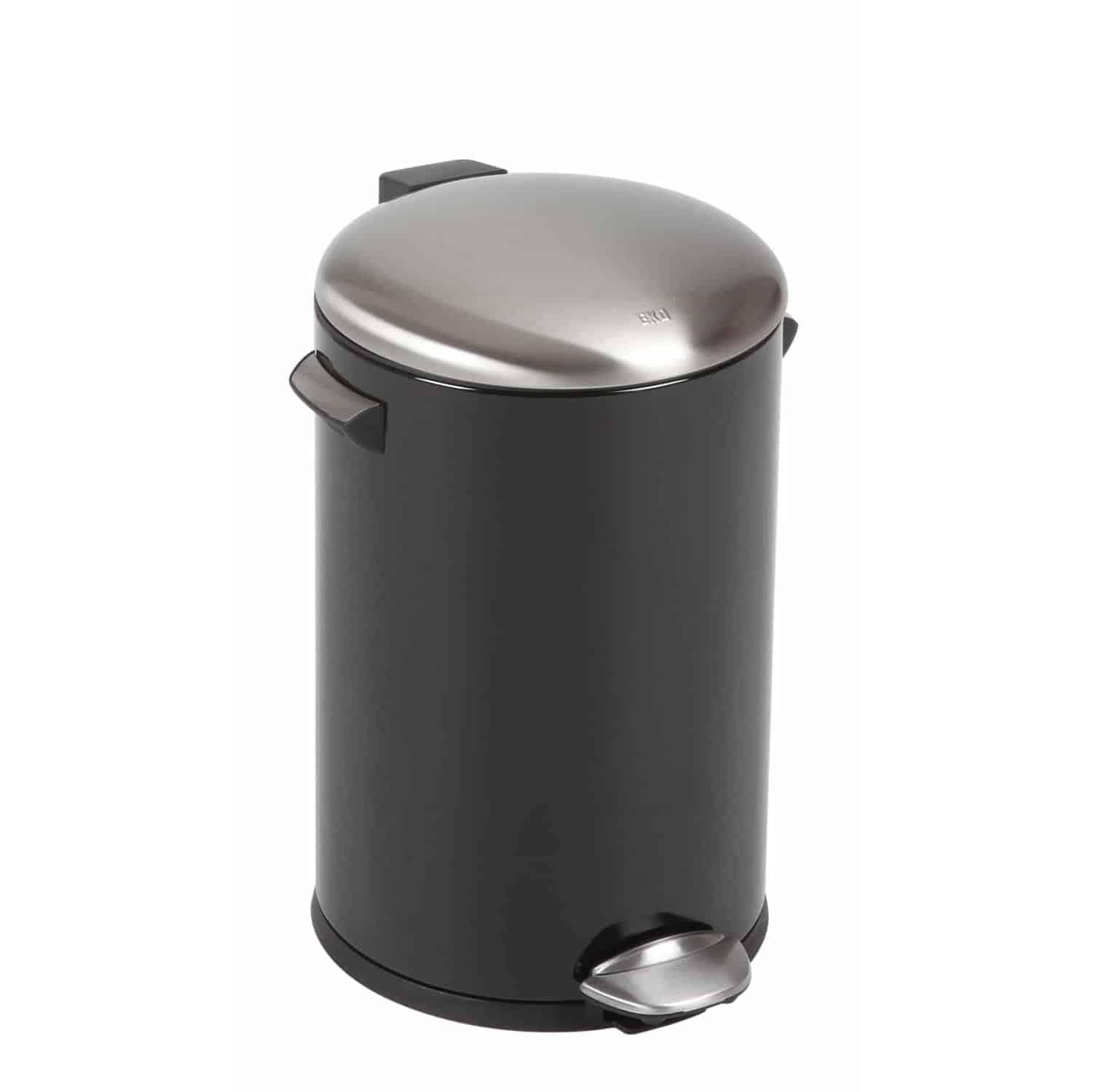 Belle Deluxe Thùng rác đạp chân 12L Đen