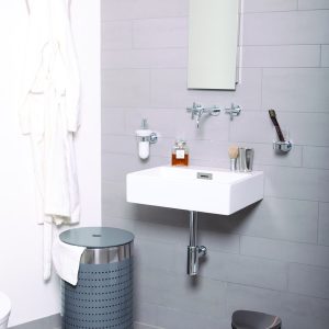 Grace Thùng rác đạp chân 5L Inox mờ