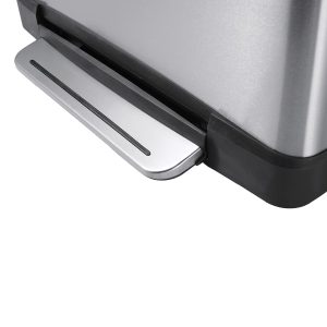 E-Cube Thùng rác đạp chân 12L Inox mờ