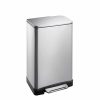 E-Cube Thùng rác đạp chân 30L Inox mờ