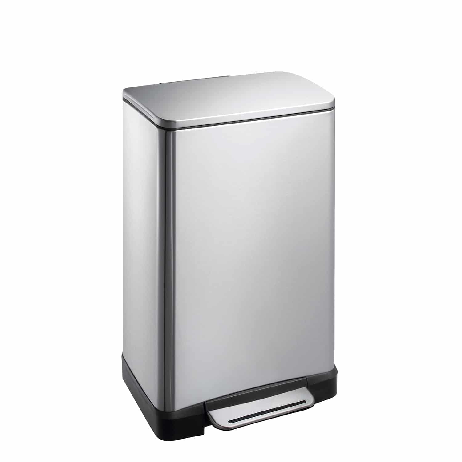 E-Cube Thùng rác đạp chân 30L Inox mờ