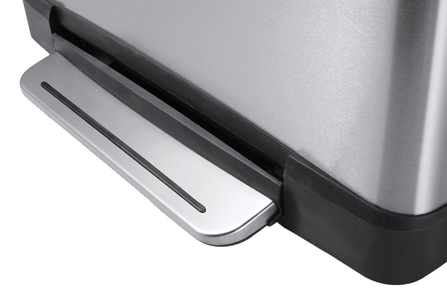E-Cube Thùng rác đạp chân 30L Inox mờ