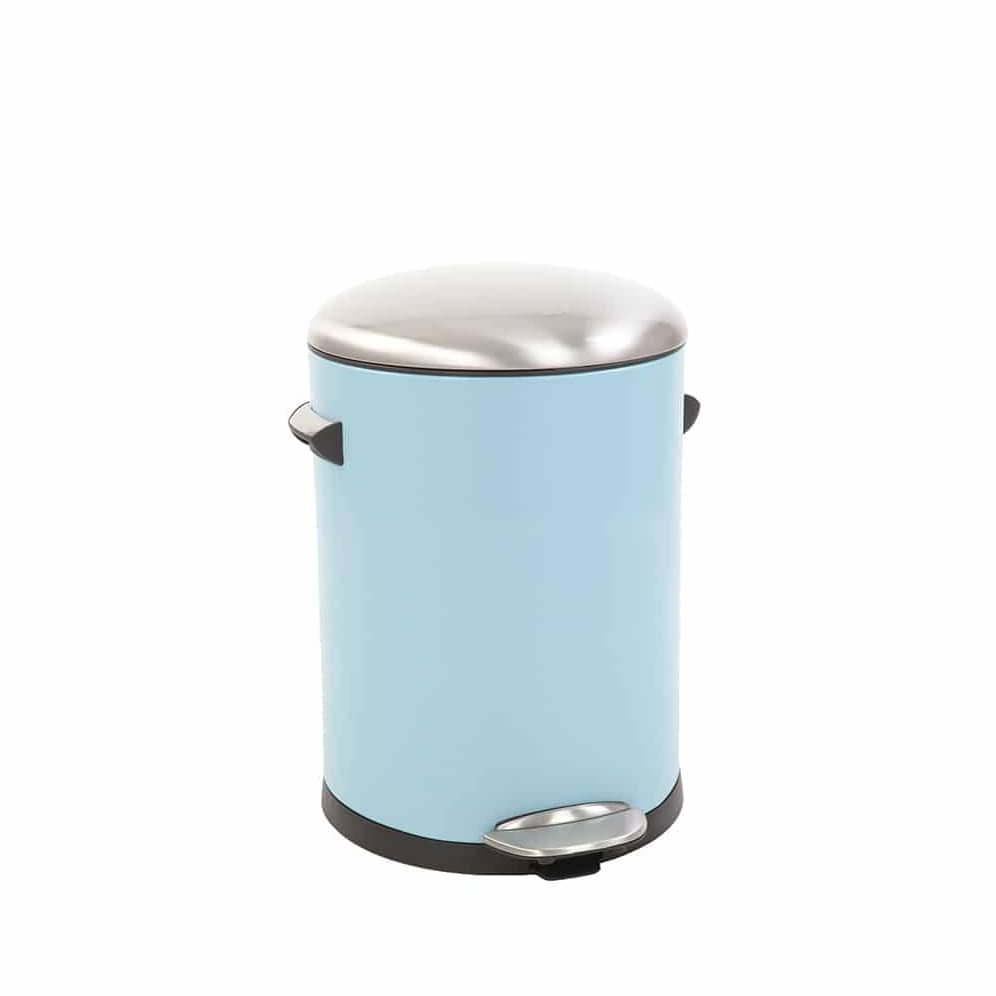 Belle Deluxe Thùng rác đạp chân 5L Xanh nhạt
