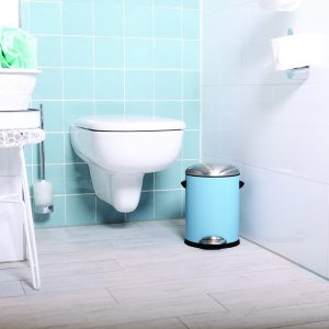 Belle Deluxe Thùng rác đạp chân 5L Xanh nhạt