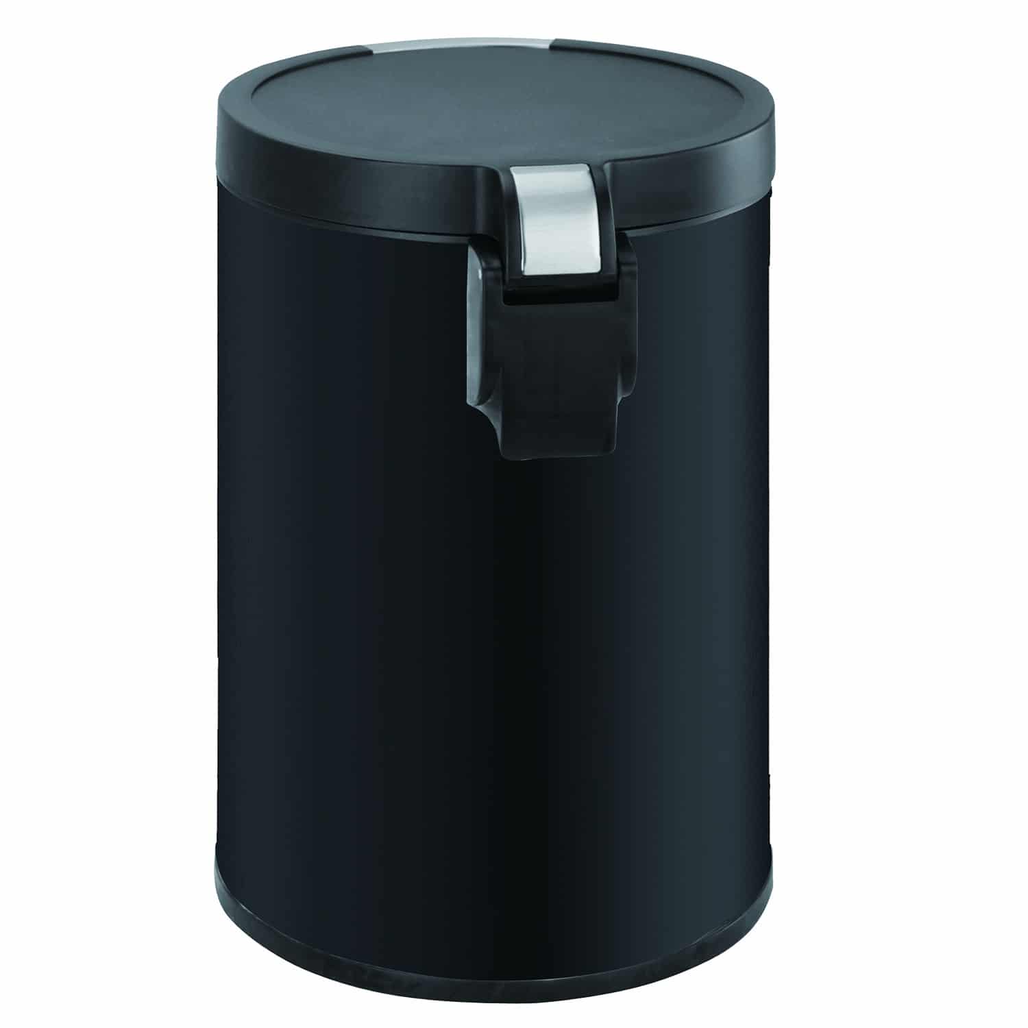 Artistic Thùng rác đạp chân 20L Đen mờ