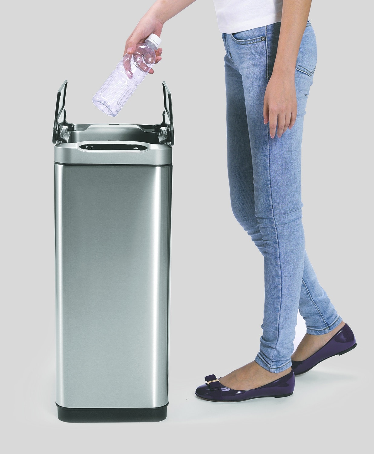 Phantom Thùng rác cảm biến 30L Inox mờ