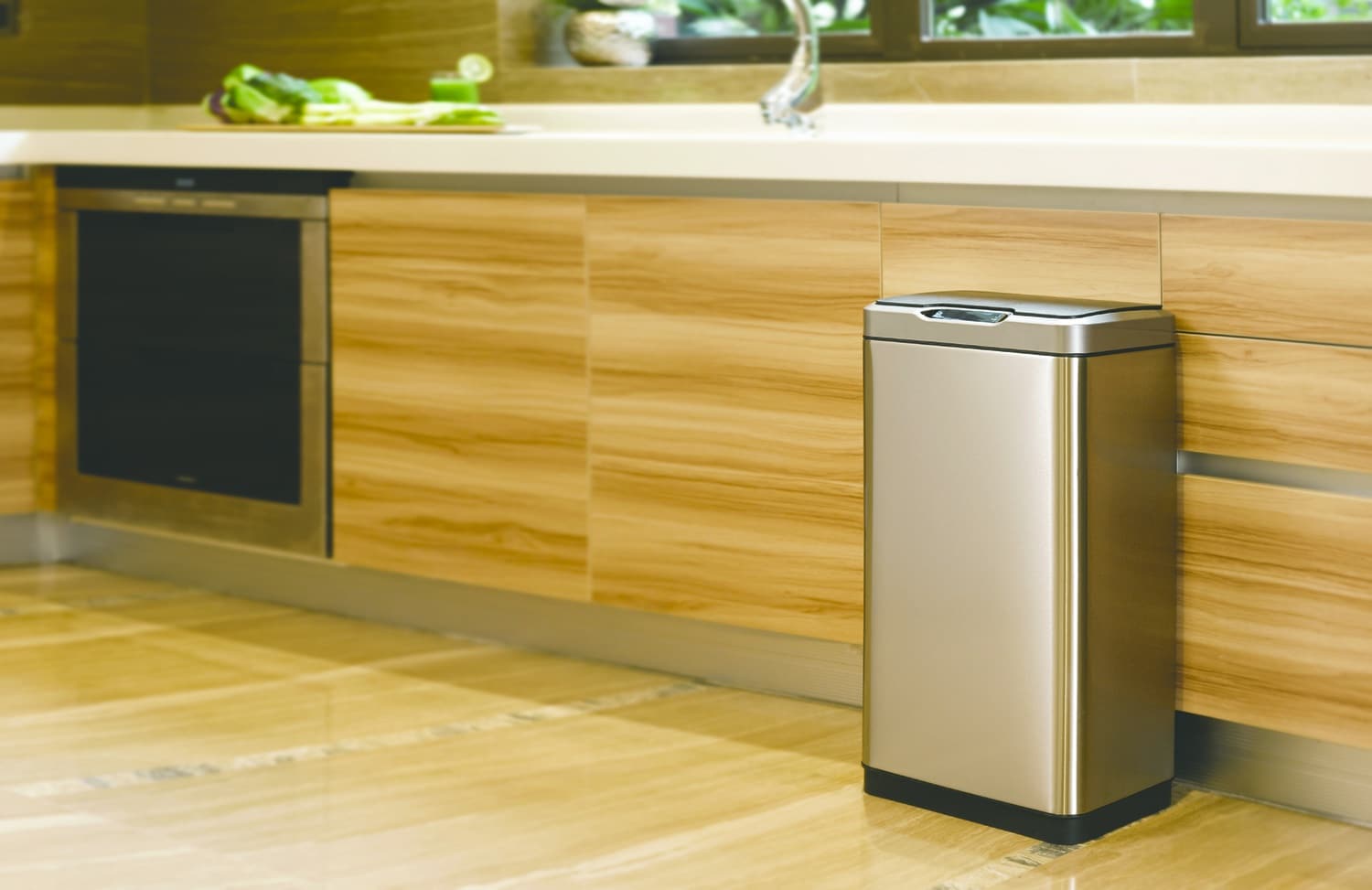 Mirage Thùng rác cảm biến 30L Inox mờ