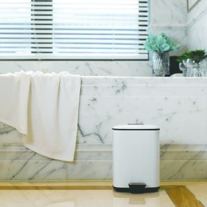 Regent Thùng rác đạp chân 6L Trắng