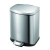 Della Thùng rác đạp chân 6L Inox mờ