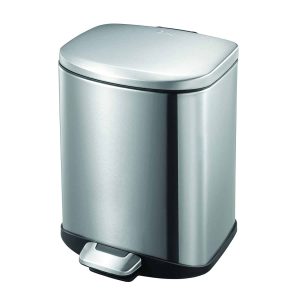 Della Thùng rác đạp chân 6L Inox mờ