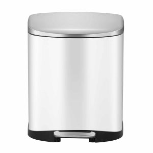 Della Thùng rác đạp chân 6L Trắng