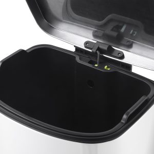 Della Thùng rác đạp chân 6L Trắng