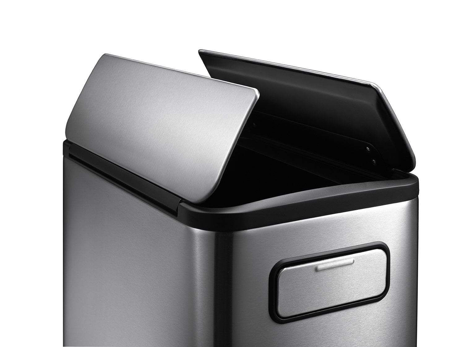 Ecofly Thùng rác đạp chân 45L Inox mờ