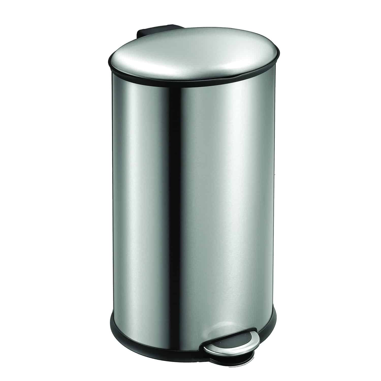 Elipse Thùng rác đạp chân 40L Inox mờ