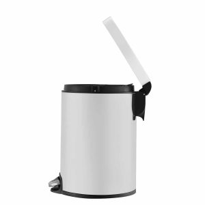 Serene Thùng rác đạp chân 5L Trắng