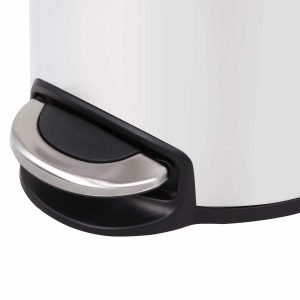 Serene Thùng rác đạp chân 5L Trắng