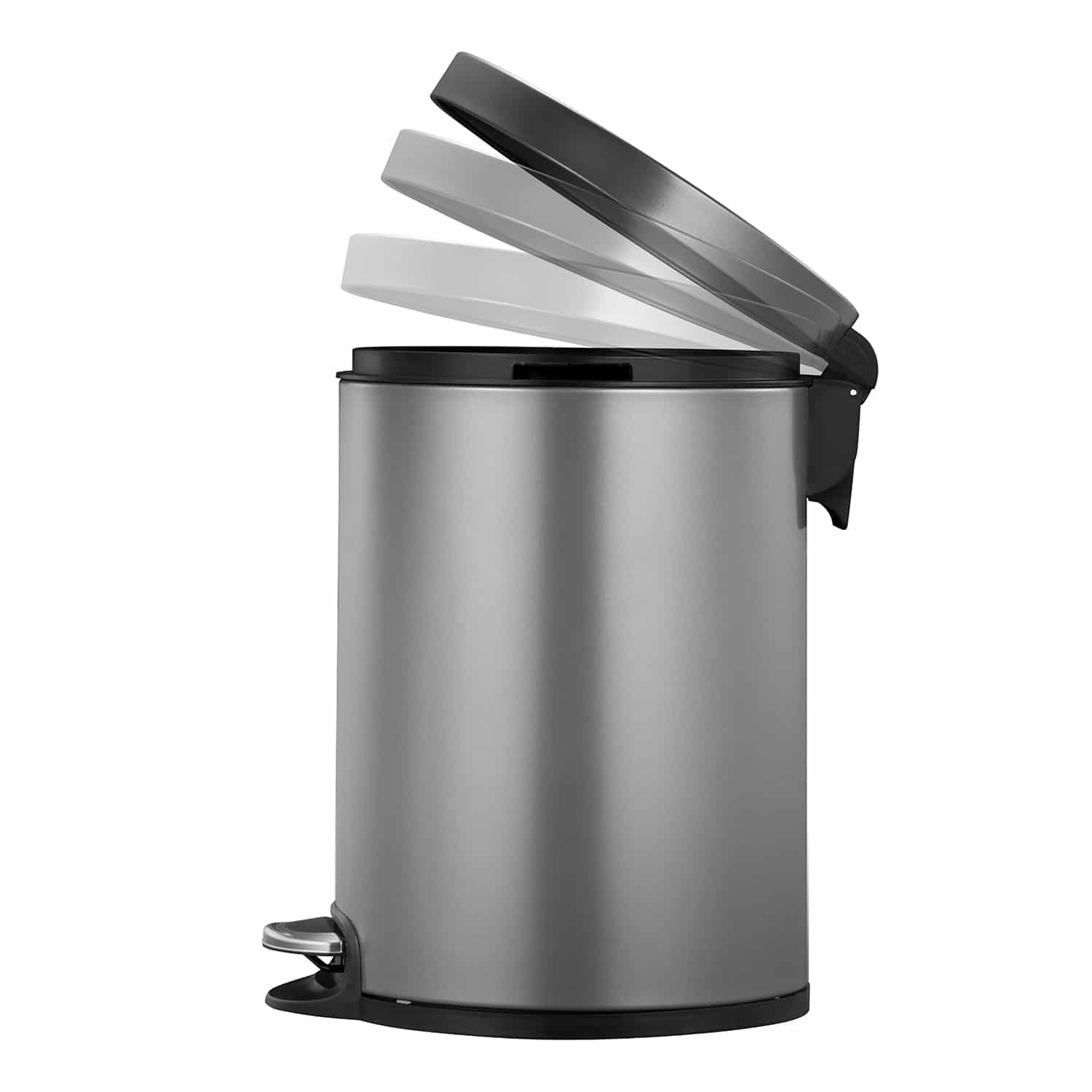 Serene Thùng rác đạp chân 5L Platinum