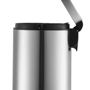 Serene Thùng rác đạp chân 8L Inox mờ