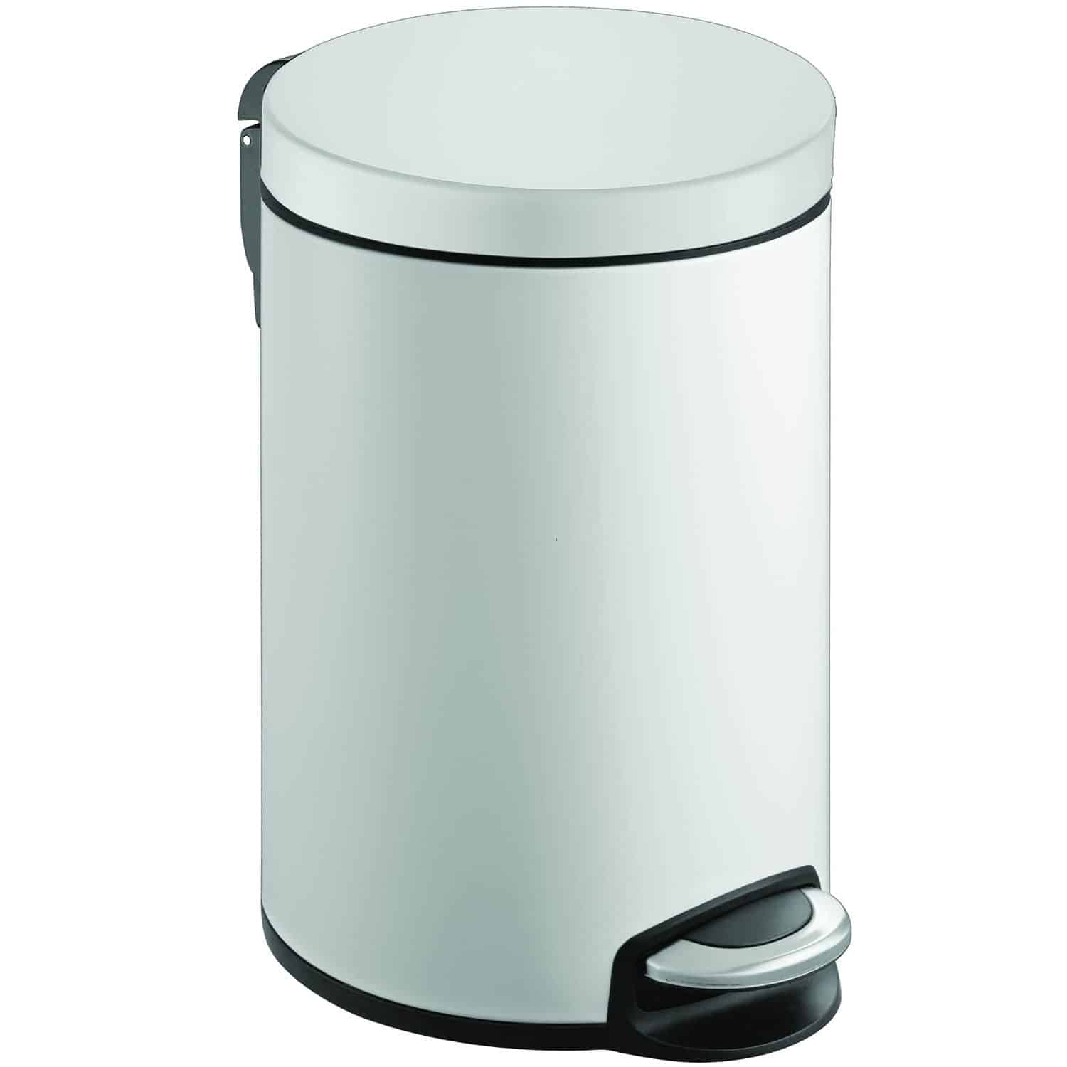 Serene Thùng rác đạp chân 8L Trắng