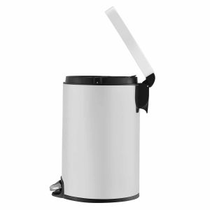Serene Thùng rác đạp chân 8L Trắng