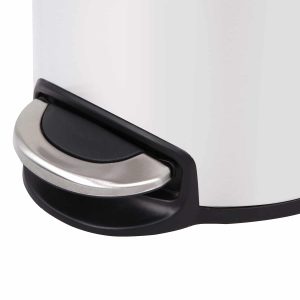 Serene Thùng rác đạp chân 8L Trắng