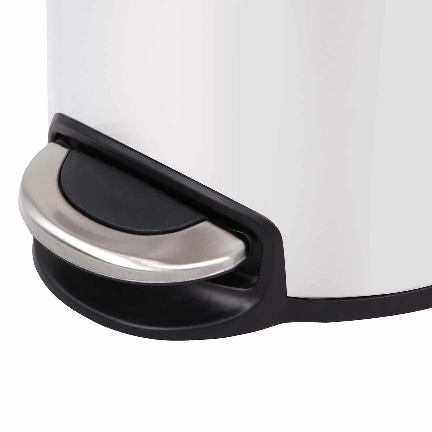 Serene Thùng rác đạp chân 8L Trắng