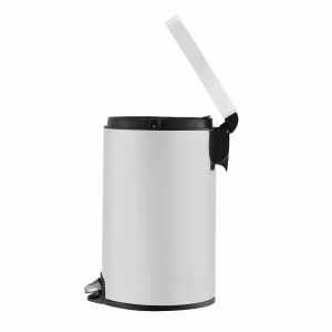 Serene Thùng rác đạp chân 12L Trắng