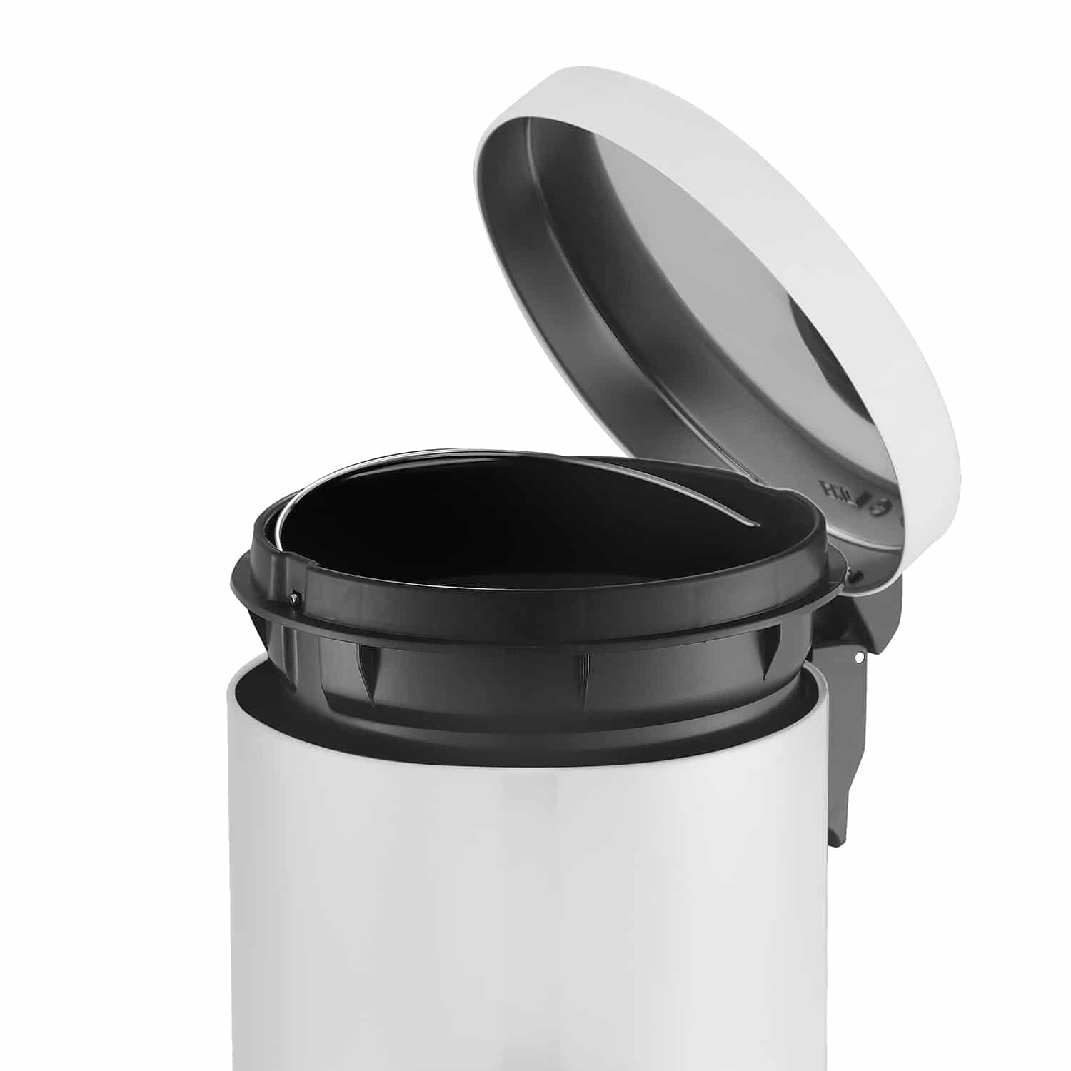 Serene Thùng rác đạp chân 12L Trắng