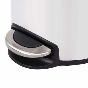 Serene Thùng rác đạp chân 12L Trắng