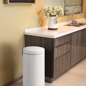 Serene Thùng rác đạp chân 30L Trắng