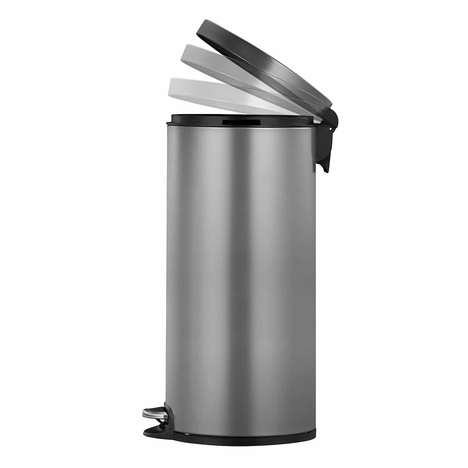 Serene Thùng rác đạp chân 30L Platinum