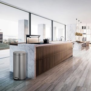 Serene Thùng rác đạp chân 30L Platinum