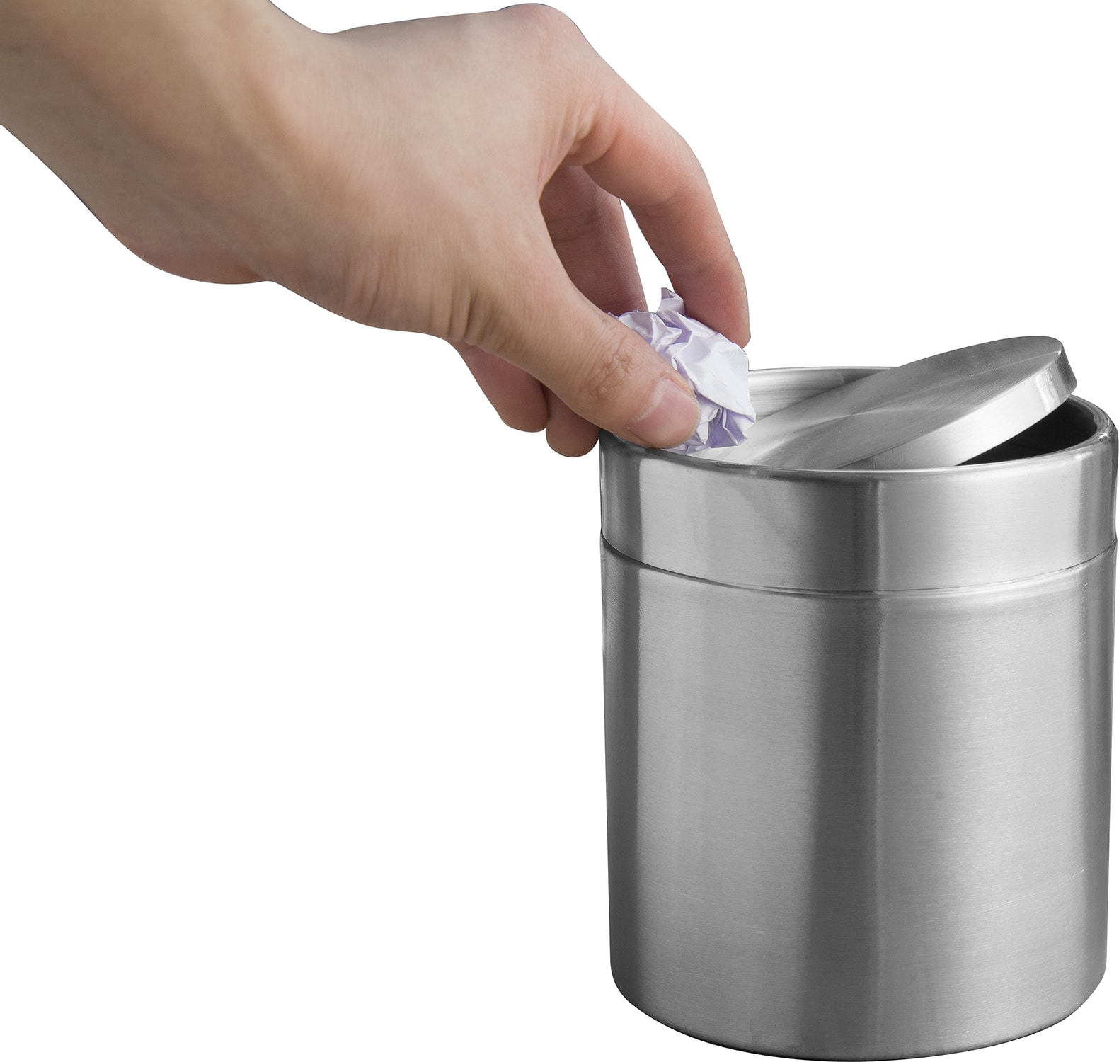 Fandy Table Thùng rác 1,5L Inox mờ