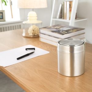 Fandy Table Thùng rác 1,5L Inox mờ