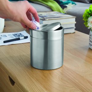 Fandy Table Thùng rác 1,5L Inox mờ