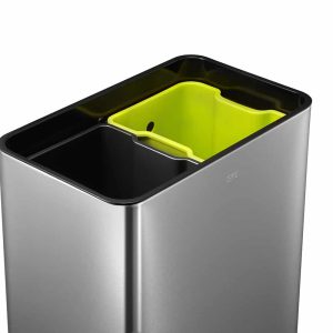Touch Pro Recycler 20+20L Inox mờ