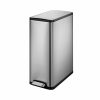 Ecoslim Thùng rác đạp chân 45L Inox mờ