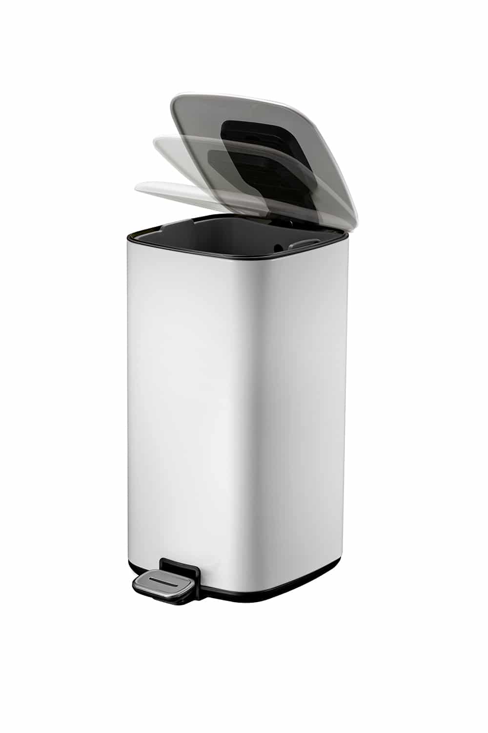Regent Thùng rác đạp chân 20L Trắng