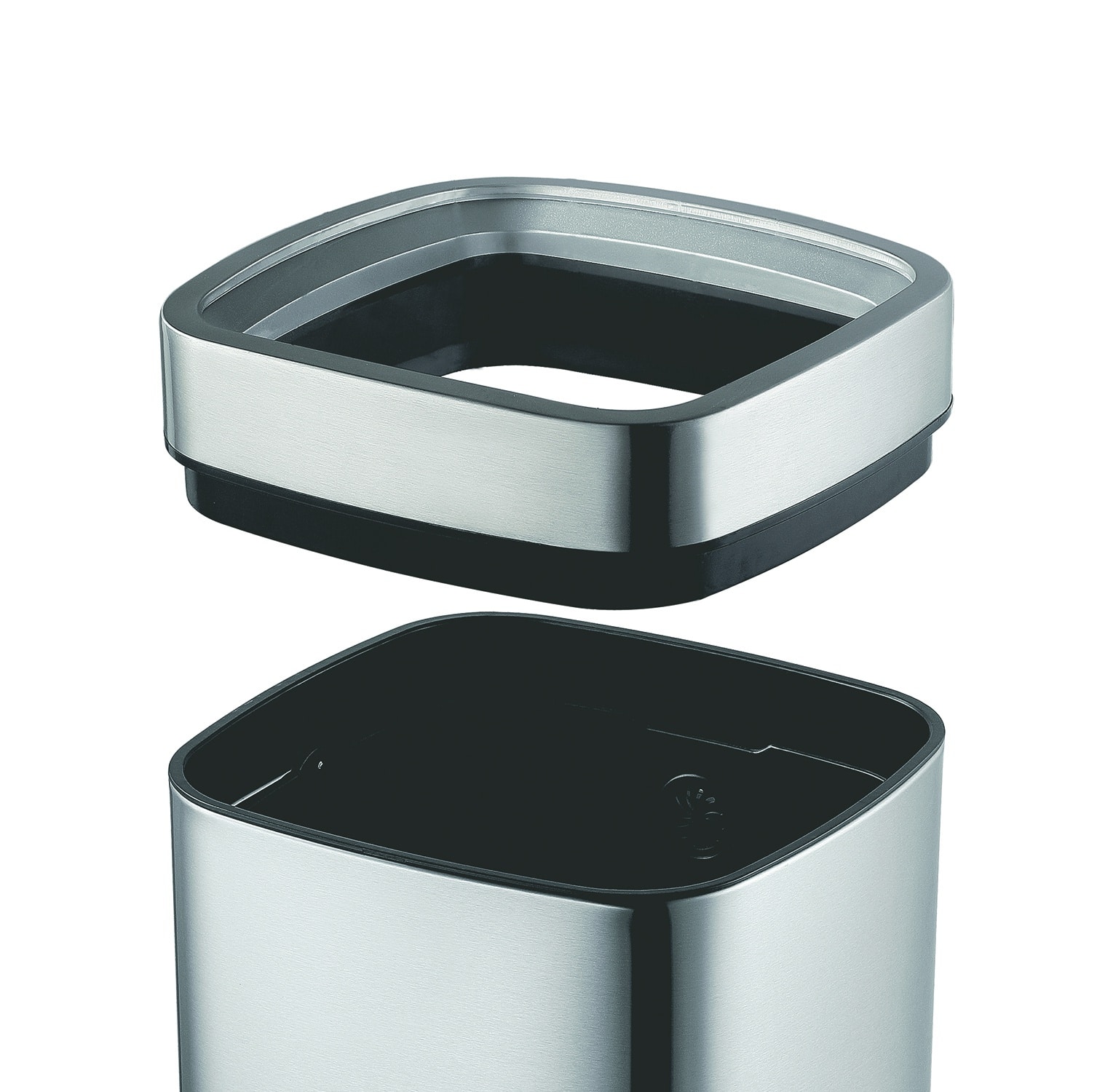 Laguna Thùng rác 9L Inox mờ