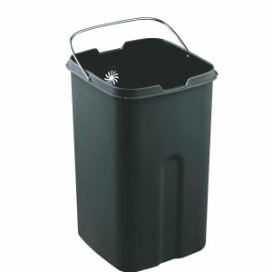 Laguna Thùng rác 35L Inox mờ