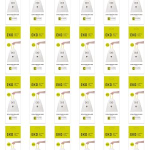 Drawstring Túi rác type C 10-15L Trắng