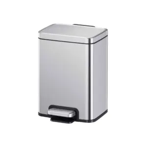 Thùng rác đạp chân EKO Madison 6L – Inox mờ