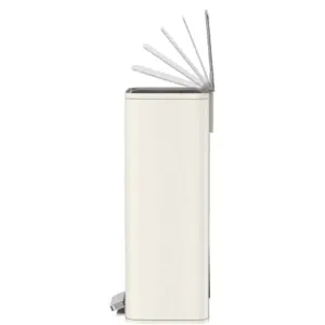 Thùng rác đạp chân EKO Marina 30L – Trắng kem