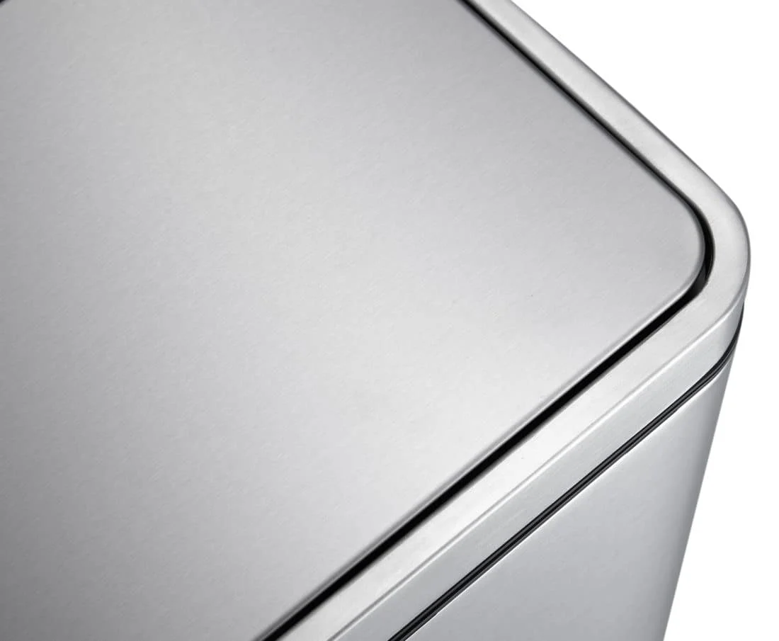 Thùng rác đạp chân EKO X-Cube 30L – Inox mờ