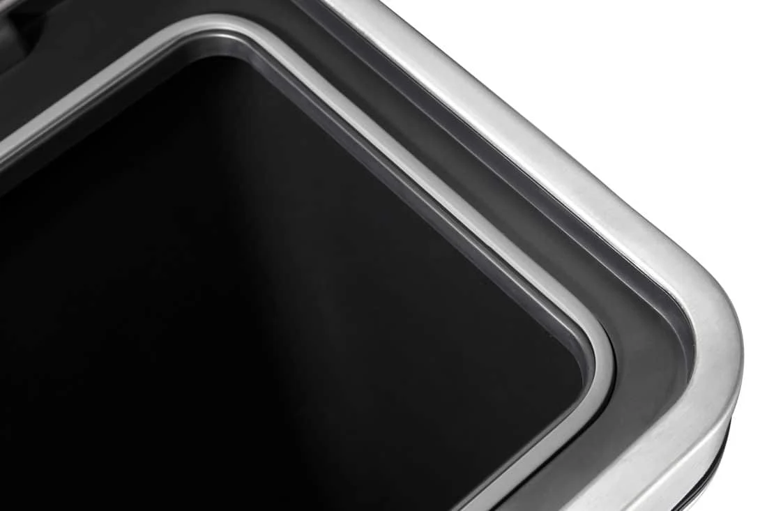 Thùng rác đạp chân EKO X-Cube 30L – Inox mờ