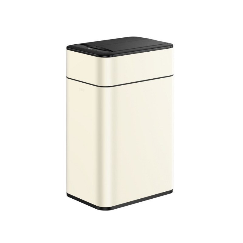 Thùng rác cảm biến EKO EK9577 18L màu kem Vanilla Steel